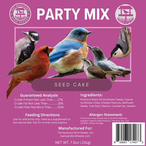 Seed Cake, Small, Party Mix