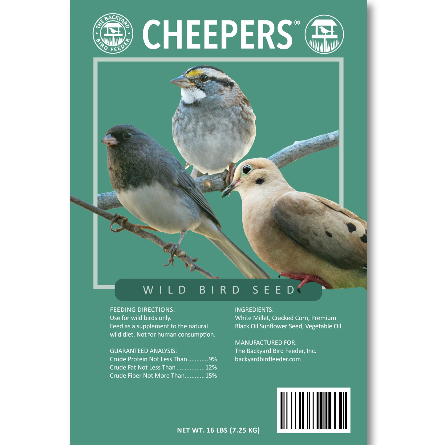 Cheepers - 16 pounds