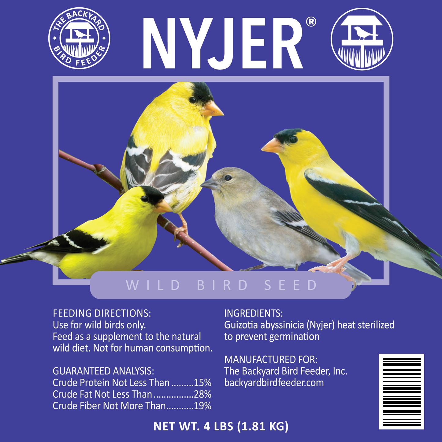 Nyjer - 4 pounds