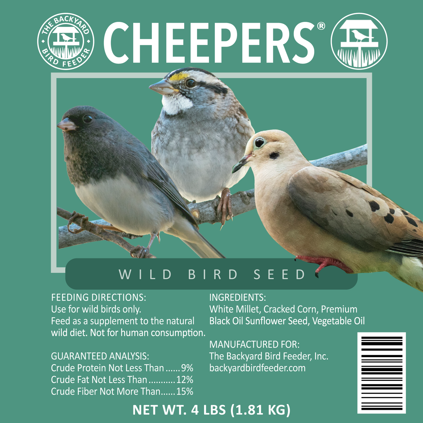 Cheepers - 4 pounds