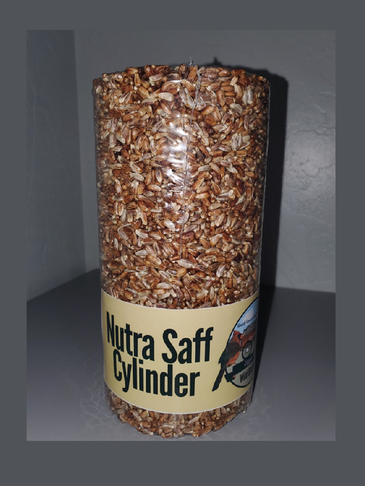 Seed Cake, Cylinder, Magic Seed (NutraSafflower)
