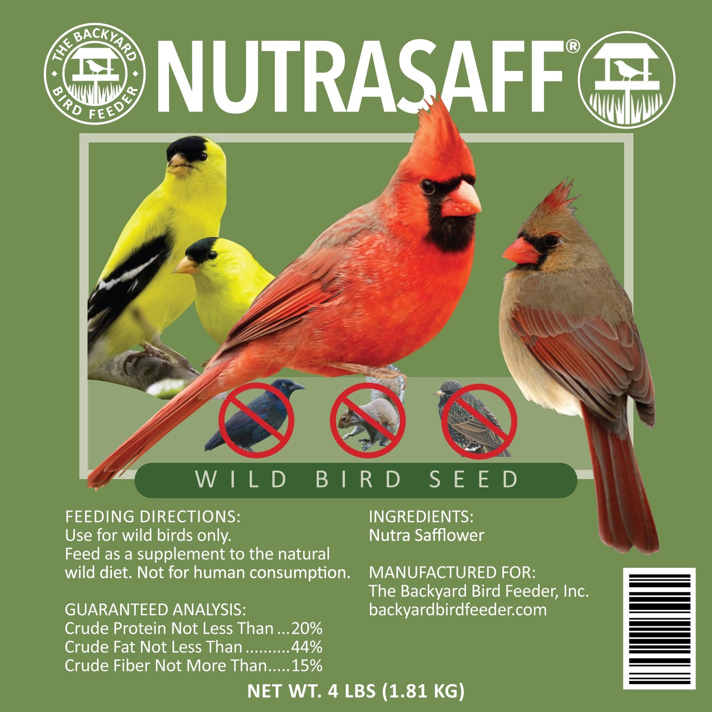 NutraSafflower - 4 pounds