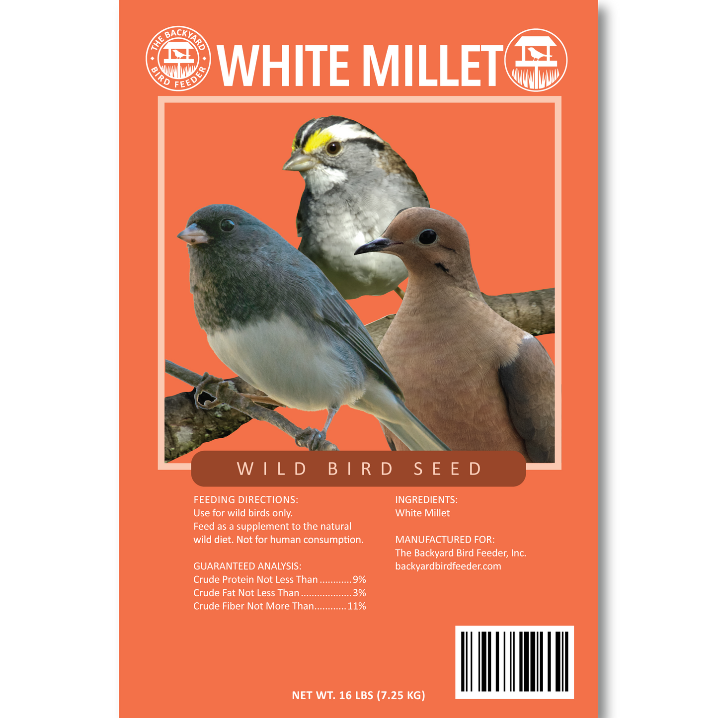 Millet - 16 pounds