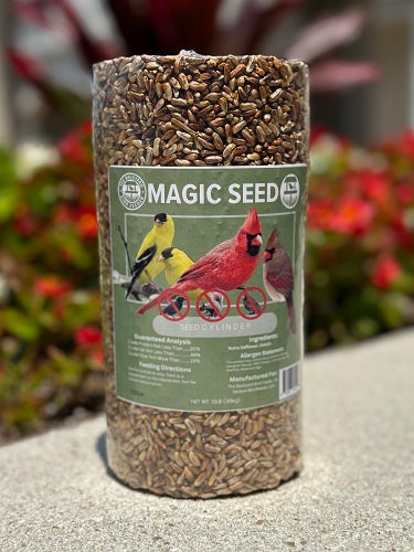 Seed Cake, Cylinder, Magic Seed (NutraSafflower)