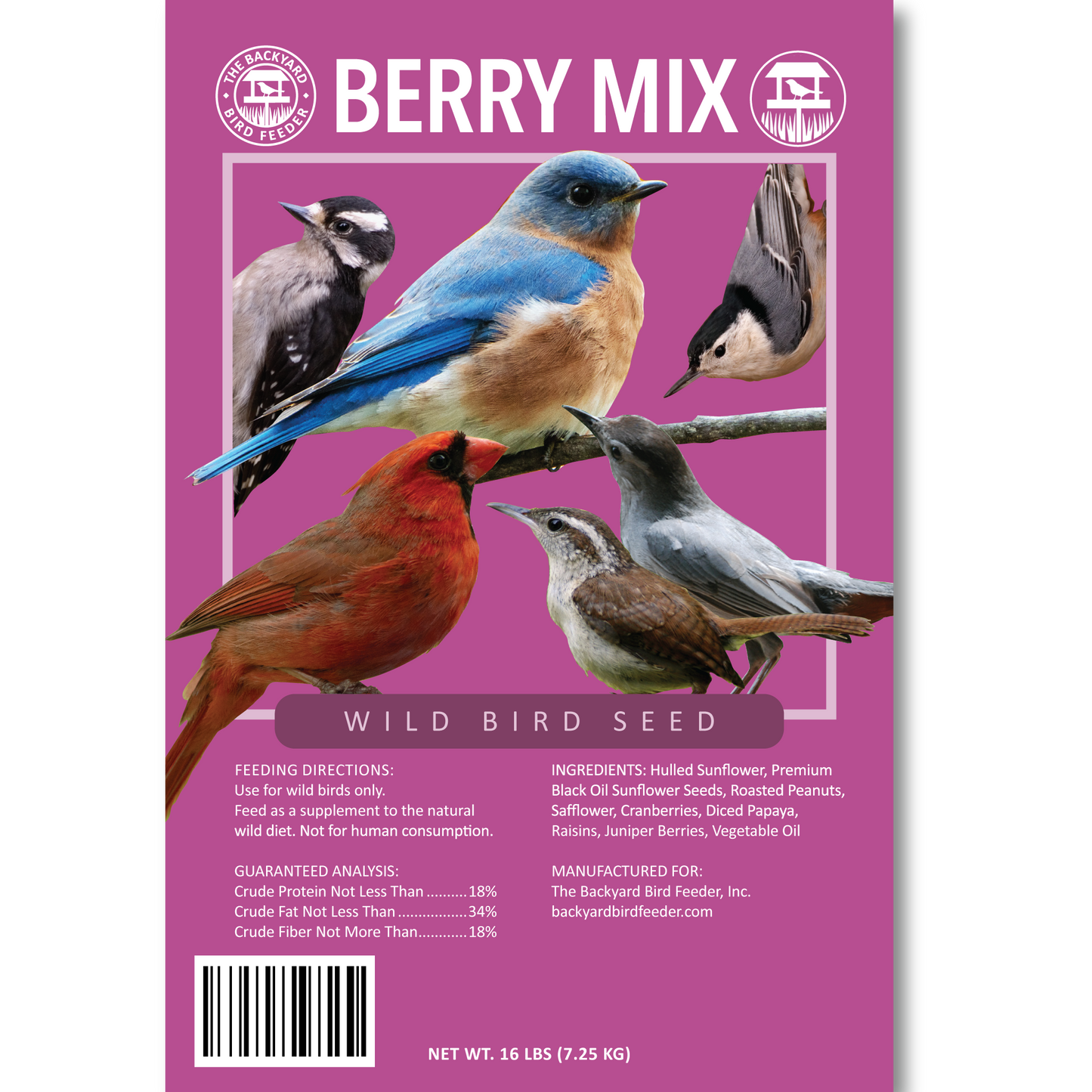 Berry Mix - 16 pounds