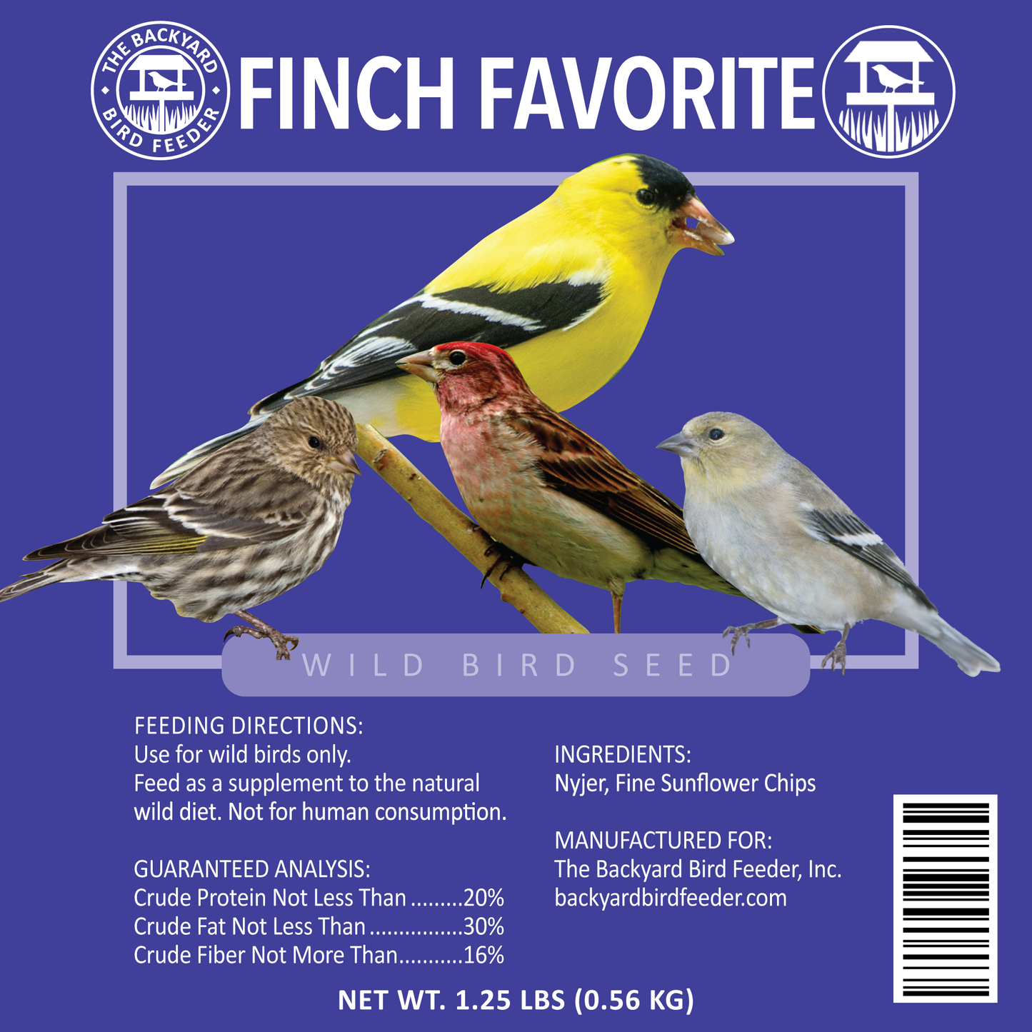 Finch Favorite - 1.25 pounds