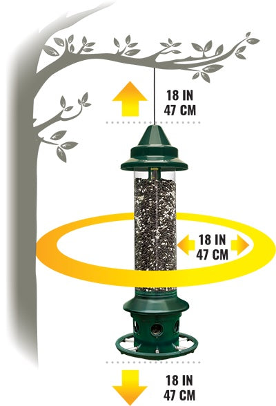 Squirrel Buster Plus bird feeder