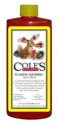 Coles - Flaming Squirrel Seed Sauce 8oz