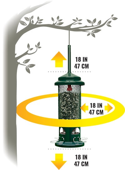 Squirrel Buster Standard bird feeder