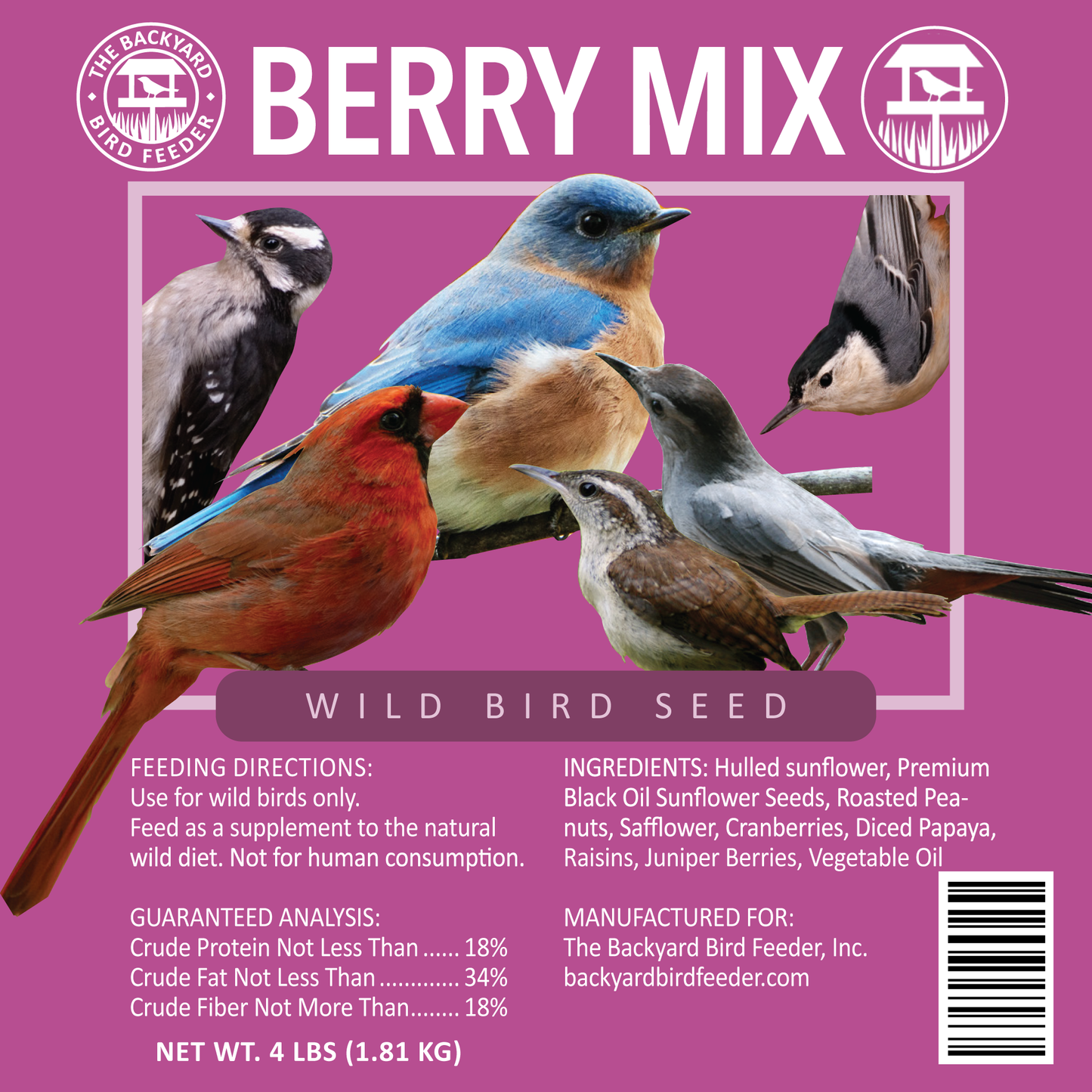 Berry Mix - 4 pounds